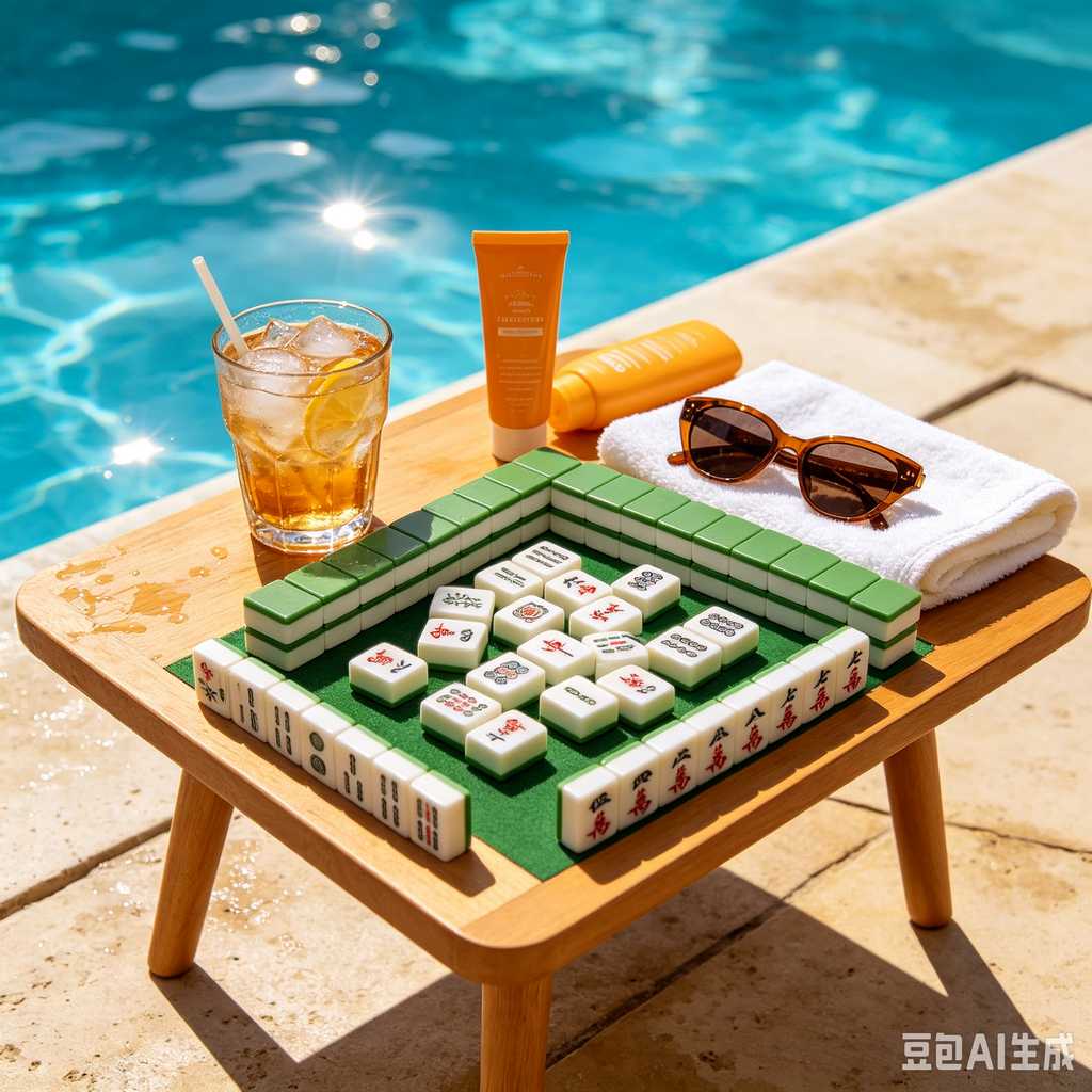 crystal mini mahjong travel set