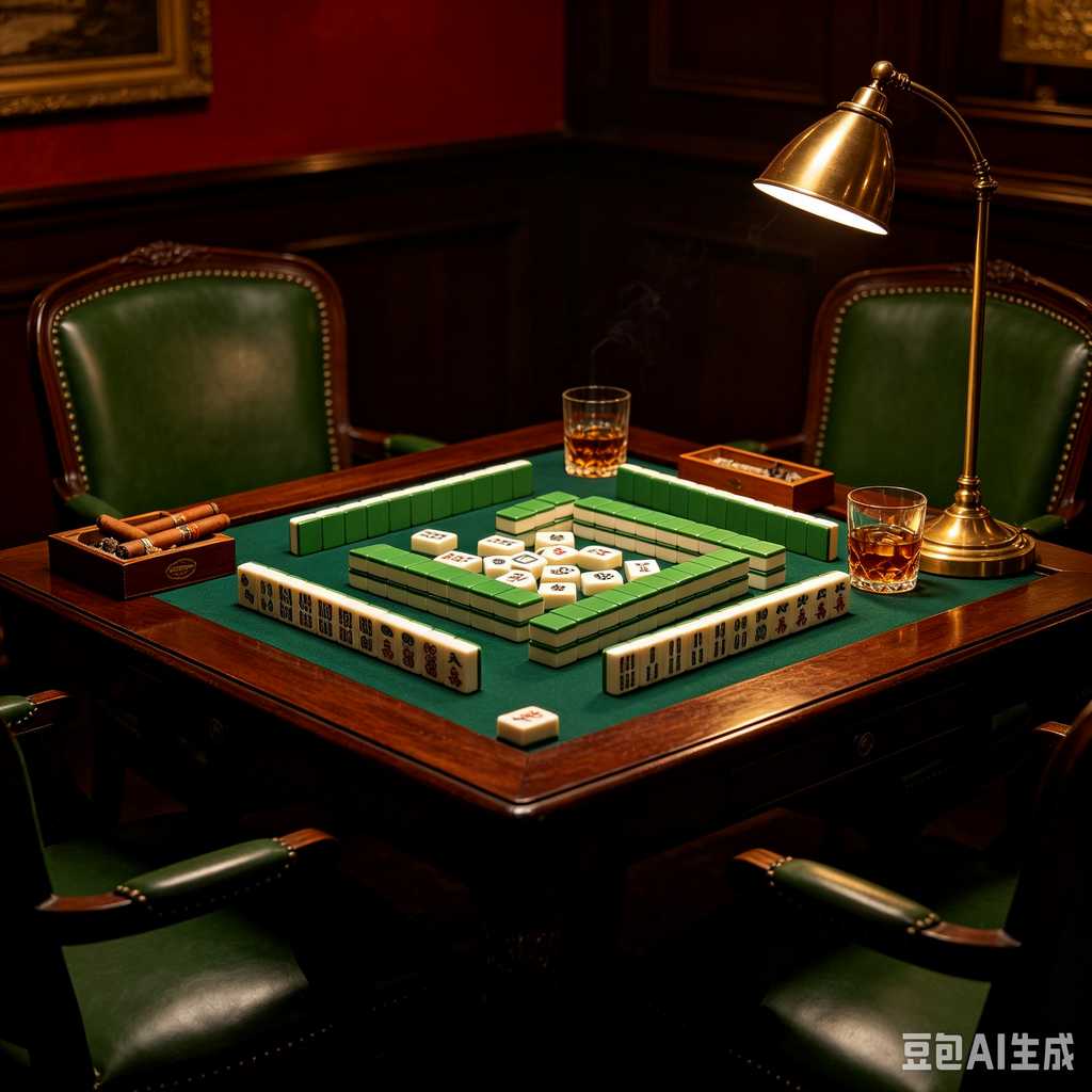 camping leisure mahjong set