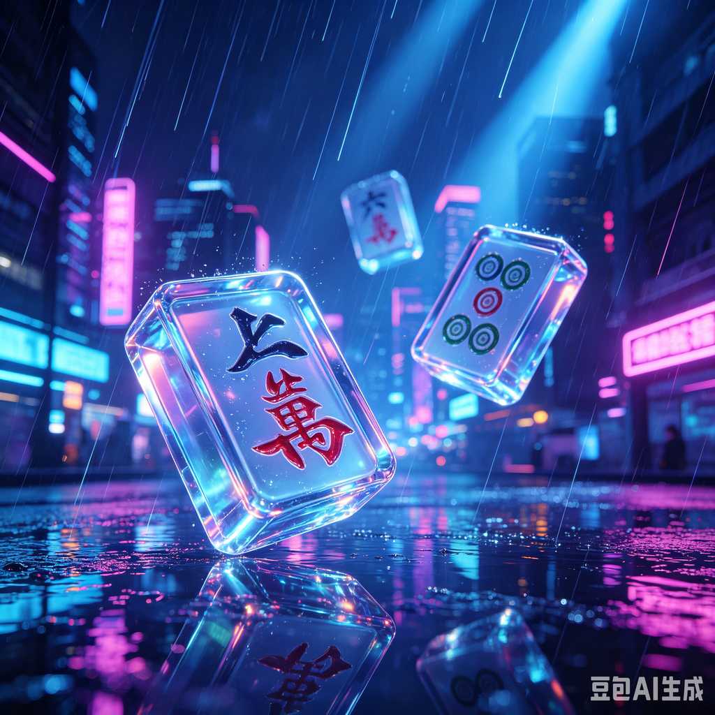 cute mini mahjong tiles set