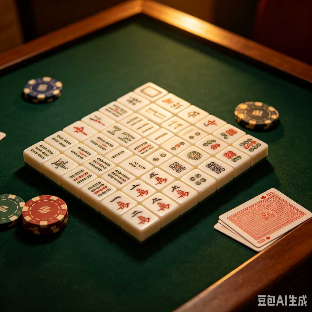 metallic finish mahjong set