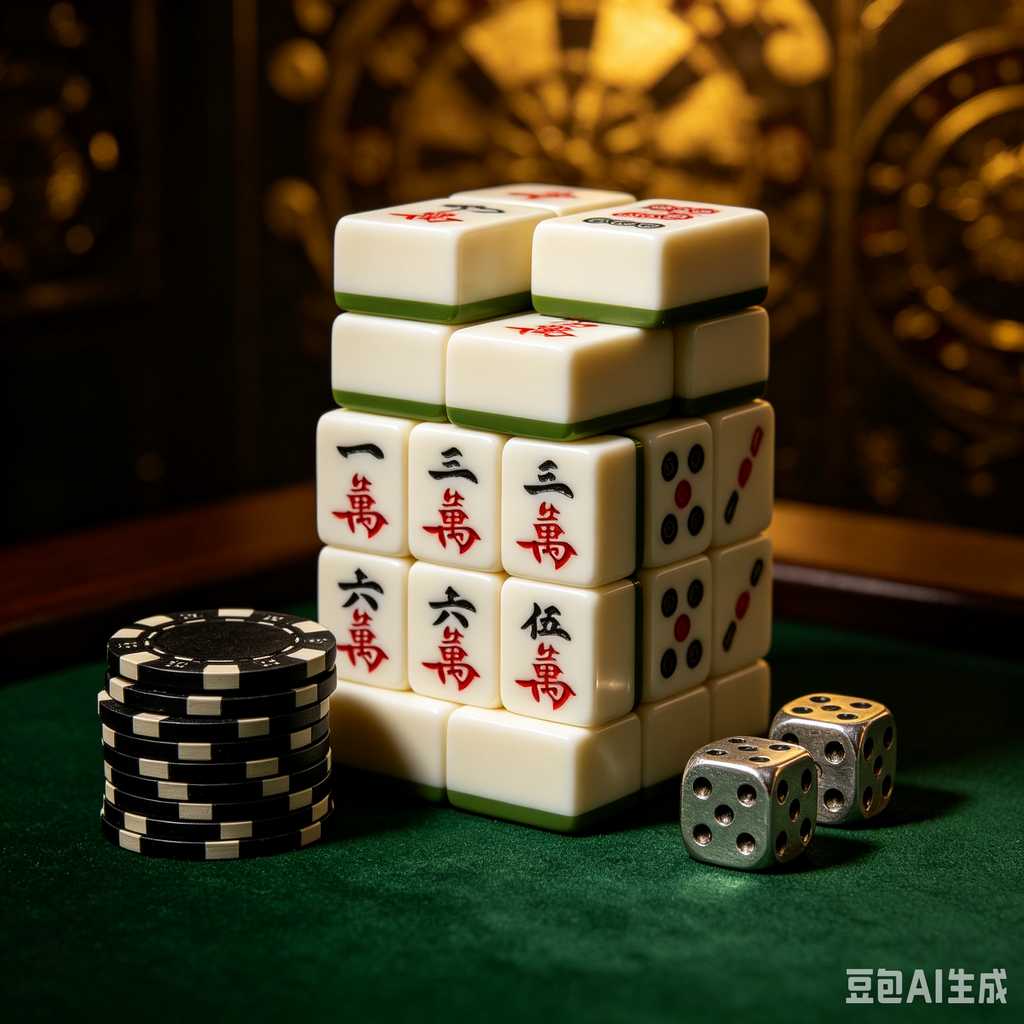 bright color mahjong tiles